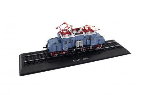 Коллекционная масштабная модель 1/87 Atlas BMAG AEG DRG Baureihe E 71 33 1921 - Deutsche Reichsbahn, Legendäre E-Loks #24