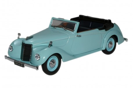 Коллекционная масштабная модель 1/43 Oxford Rolls-Royce Phantom III Sedanca de Ville by Mulliner 1937 - Black, 43RRP3001