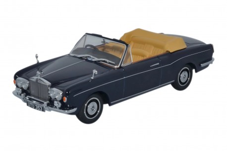 Коллекционная масштабная модель 1/43 Oxford Rolls-Royce Phantom III Sedanca de Ville by Mulliner 1937 - Black, 43RRP3001