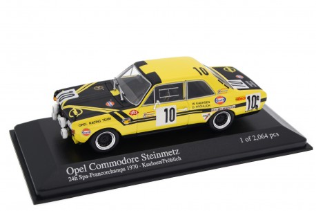 Minichamps Opel Senator A1 CD 3.0 E 1980 - Astro Silver Metallic