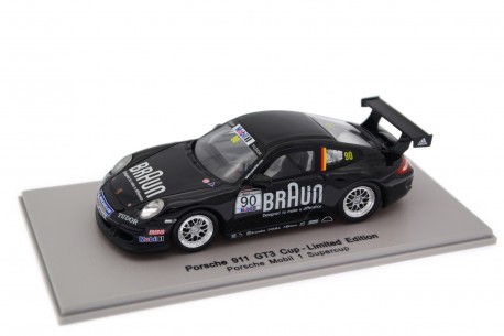 Spark Porsche 911 GT3 Cup 997 #90 "Porsche AG" VIP Porsche Supercup 2010 - Black