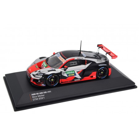 Колекційна масштабна модель 1/43 IXO Audi R8 LMS Evo #51 "Team Rosberg" DTM 2021 - Nico Müller, TR-I-R8-21-4351-DTM