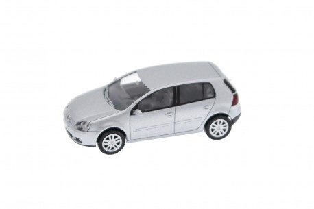 Collectible scale model 1/87 Wiking Volkswagen Golf V 5-door A5 1K 2003 - Reflex Silver Metallic, 1K0099301A7W
