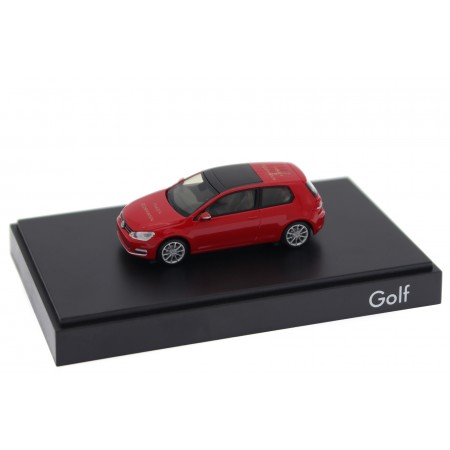 Колекційна масштабна модель 1/87 Rietze Volkswagen Golf VII Highline 3-door AU 5G 2012 - Tornado Red, 5G3099301ANA