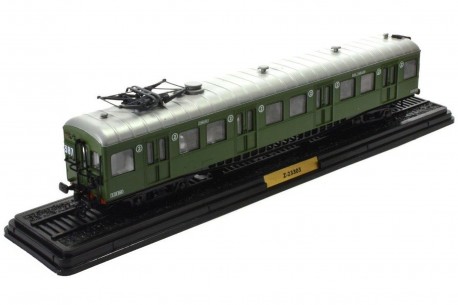 Колекційна масштабна модель 1/87 Atlas CFD SNCF Z 23303 Ligne de Sceaux 1952 - Vert, Automotrices des Réseaux Français #5