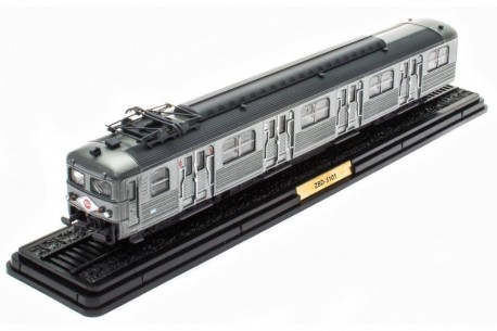 Колекційна масштабна модель 1/87 Atlas Carel et Fouché SNCF ZBD 5101 Série Z 5100 1953 - Inox, Automotrices des Réseaux Français