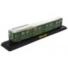 Колекційна масштабна модель 1/87 Atlas EIC SNCF ZR 13601 Remorque Type ZR 13600 1938 - Vert, Automotrices des Réseaux Français #