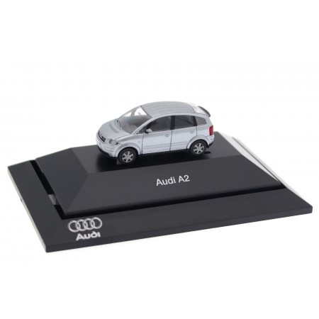 Collectible scale model 1/87 Rietze Audi A2 8Z 1999 - Light Silver Metallic, 5010002052
