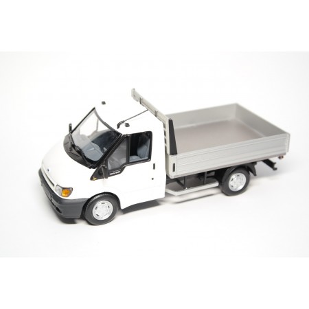 Minichamps Ford Transit Mk.5 Flatbed/Pritsche/Kipper FT350M 2000 - Candy White