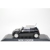 Minichamps Mini Cooper R50 2001 - Jet Black with Aspen White Roof