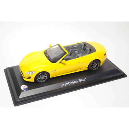 Leo Models Maserati GranCabrio Sport 2013 - Giallo Granturismo