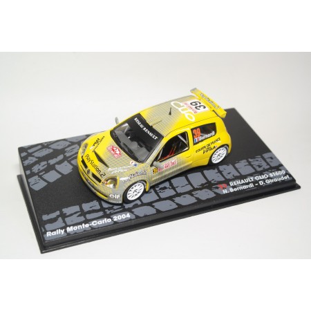 Altaya Renault Clio S1600 #39 Rally Monte-Carlo 2004 - N.Bernardi/D.Giraudet
