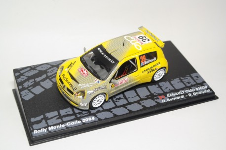 Altaya Renault Clio S1600 #39 Rally Monte-Carlo 2004 - N.Bernardi/D.Giraudet
