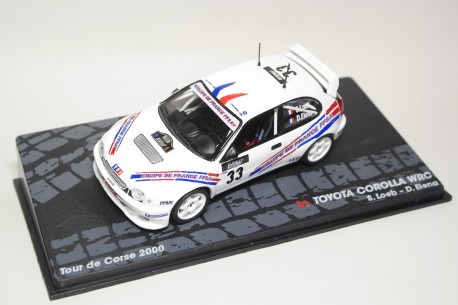Altaya Toyota Corolla WRC #33 Tour de Corse 2000 - S.Loeb/D.Elena