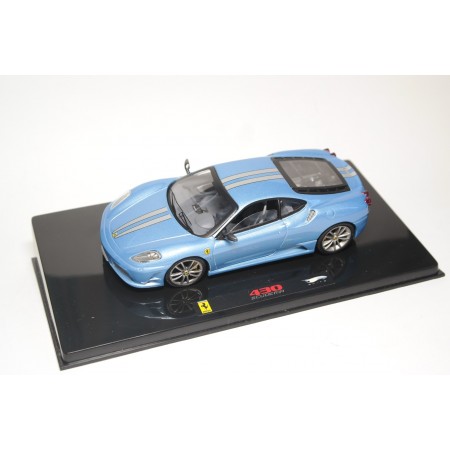 Hot Wheels Elite Ferrari F430 Scuderia 2008 - Azzurro Metallic