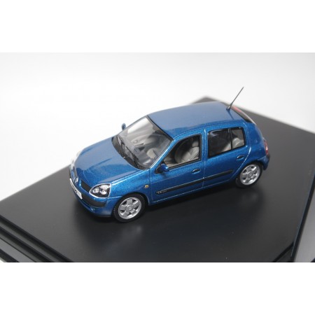 Norev Renault Clio II Phase 2 5-door 1.6 16V Privilège 2001 - Blue Nautilus