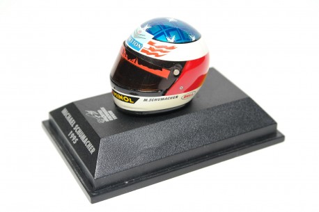 Minichamps Шлем Michael Schumacher Benetton F1 1995 - Mild Seven Benetton Renault