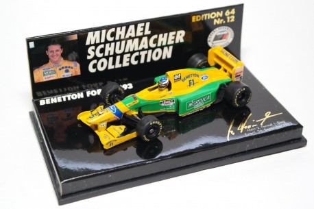 Minichamps Benetton Ford B193 #5 "Camel Benetton Ford" 1993 - Michael Schumacher Collection #12