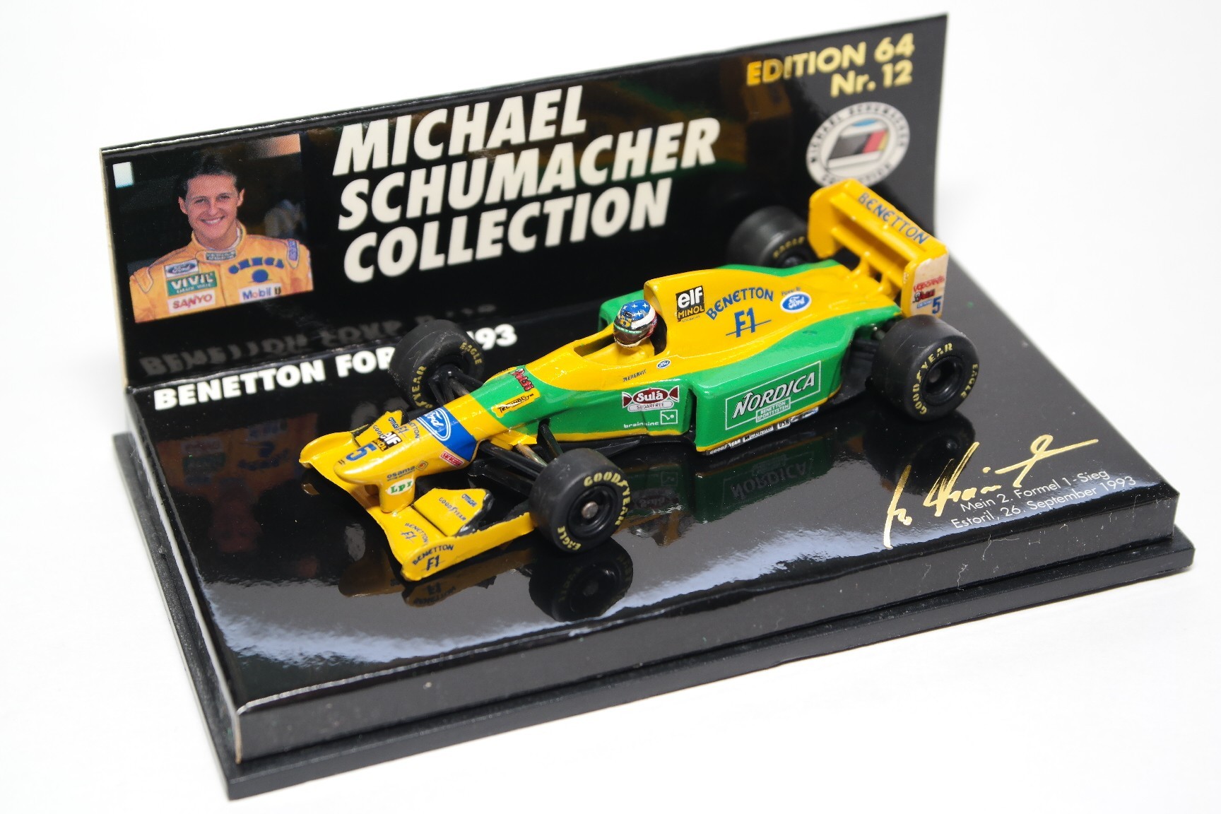 ミニカー MINICHAMPS BENETTON FORD B B193 B Benetton B193 - Diecast Ukraine