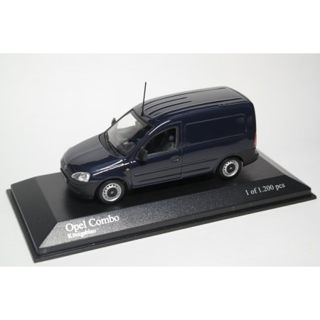 Minichamps Opel Combo C Van 2002 - Royal Blue