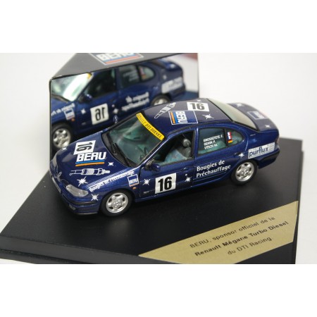 Vitesse Renault Mégane I Phase 2 Classic Turbo Diesel #16 "BERU" DTI Racing Nurburgring 1998 - F.Grossetete/P.Gehin/M.Utsch