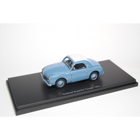 BoS Gutbrod Superior Coupe 1953 - Pale Blue with White Roof