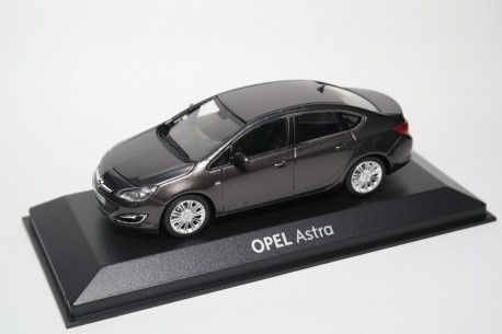 Minichampps Opel Astra J Sedan 2012 - Platin Anthrazit Perleffekt
