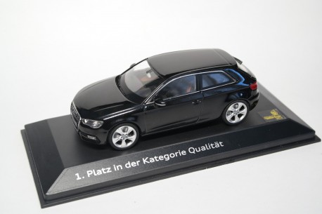 Schuco Audi A3 3-door 8V 2012 - Phantom Black Metallic