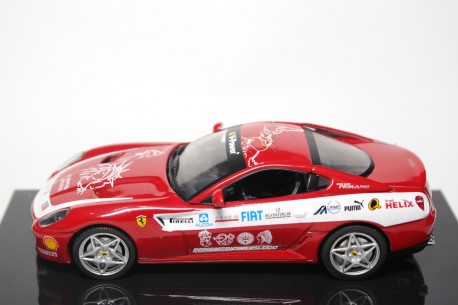 Ixo model FER074 FERRARI F599 GTB PANAM '06 BLUE 1/43 Modellino