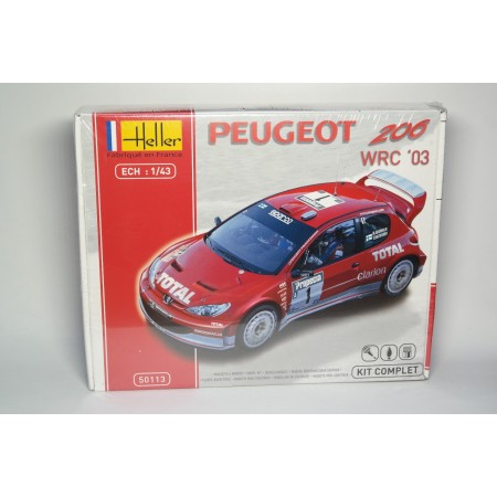 Heller Peugeot 206 WRC #1 "Marlboro Peugeot Total" Winner Propecia Rally New Zealand 2003 - M.Grönholm/T.Rautiainen