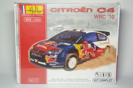 Heller Citroen C4 WRC #1 "Citroën Total WRT" Winner Rally Mexico 2010 - S.Loeb/D.Elena