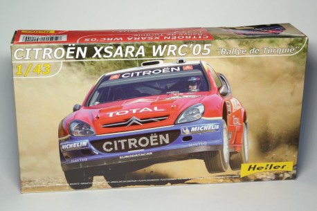 Heller Citroen Xsara WRC #1 "Citroën Total WRT" Winner Rally of Turkey 2005 - S.Loeb/D.Elena (KIT)