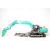 China Promo Models Экскаватор Kobelco Acera Geospec SK200-8 с навесным оборудованием для авторазборки 2011 - Kobelco Blue Green