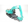 China Promo Models Экскаватор Kobelco Acera Geospec SK200-8 с навесным оборудованием для авторазборки 2011 - Kobelco Blue Green