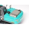 China Promo Models Экскаватор Kobelco Acera Geospec SK200-8 с навесным оборудованием для авторазборки 2011 - Kobelco Blue Green