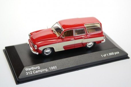Whitebox Wartburg 312 Camping 1960 - Red/Beige