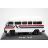 Altaya Rocar TV-35 Bus 1983 - White with Red and Blue Stripes