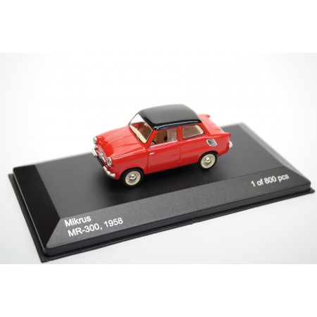 Whitebox Mikrus MR-300 1958 - Red with Black Roof