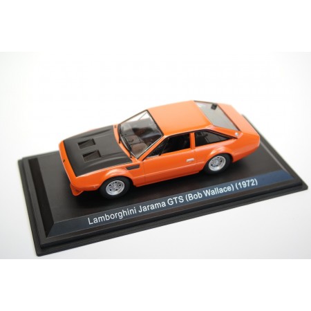 Leo Models Lamborghini Jarama GTS (Bob Wallace) 1972 - Orange with Black Bonnet