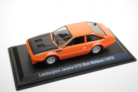 Leo Models Lamborghini Jarama GTS (Bob Wallace) 1972 - Orange with Black Bonnet