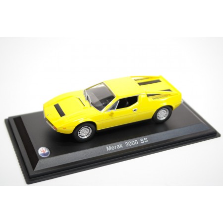 Leo Models Maserati Merak 3000 SS 1975 - Bright Yellow