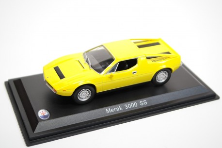 Leo Models Maserati Merak 3000 SS 1975 - Bright Yellow