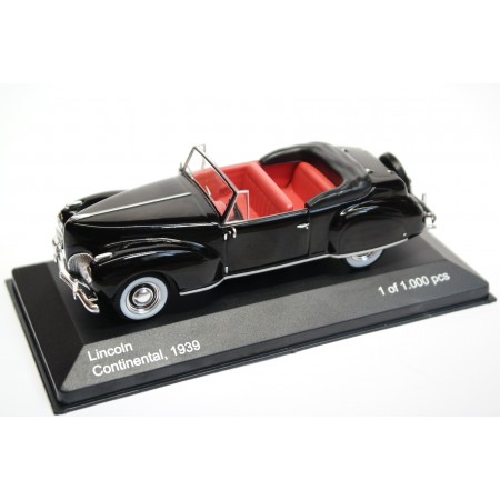 Whitebox Lincoln Continental Convertible 1939 - Black