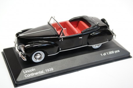 Whitebox Lincoln Continental Convertible 1939 - Black