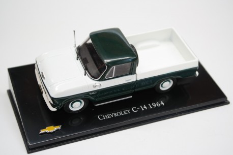 Hachette Chevrolet C-14 1964 - Dark Green/White