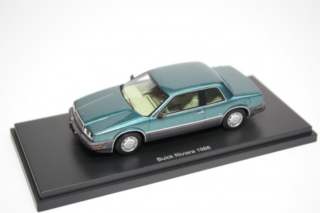 BoS-Models Buick Riviera VII Coupe 1988 - Turquoise Metallic