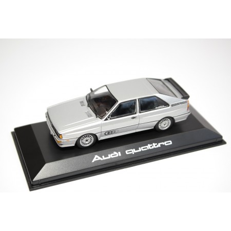 Minichamps Audi quattro 1980 - Diamond Silver Metallic