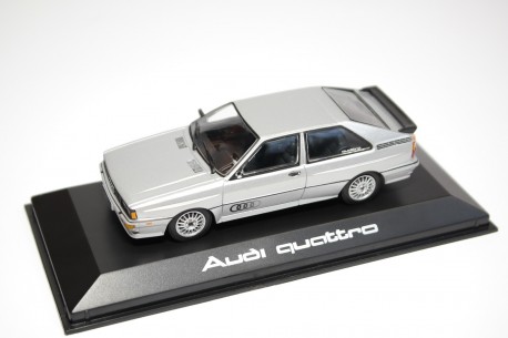 Minichamps Audi quattro 1980 - Diamond Silver Metallic