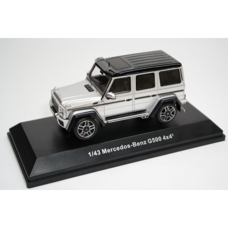 iScale Mercedes-Benz G-Class G 500 4x4² W463 2015 - Iridium Silver Metallic