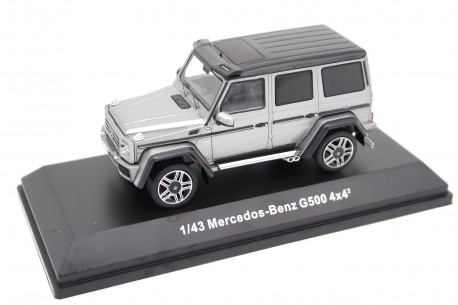 iScale Mercedes-Benz G-Class G 500 4x4² W463 2015 - Palladium Silver Metallic